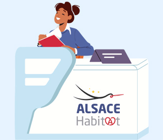 Illustration, demande aux adresses postales
